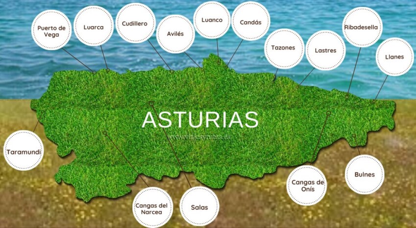 10 pueblos en la via hacia asturias para visitar en verano