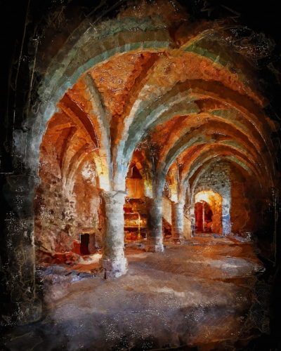 sobrado a coruna medieval monastery in a natural setting 3